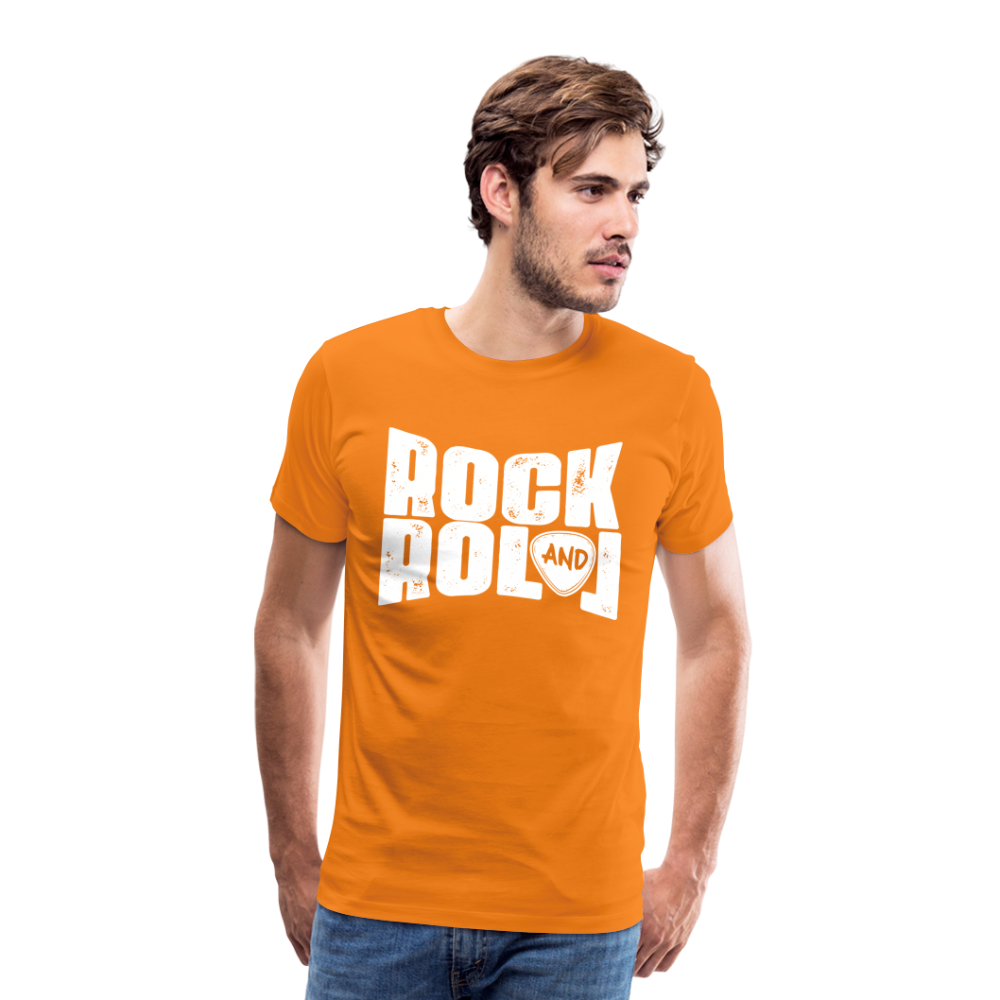 Rock & Roll 10 Premium T-Shirt Herren - Orange