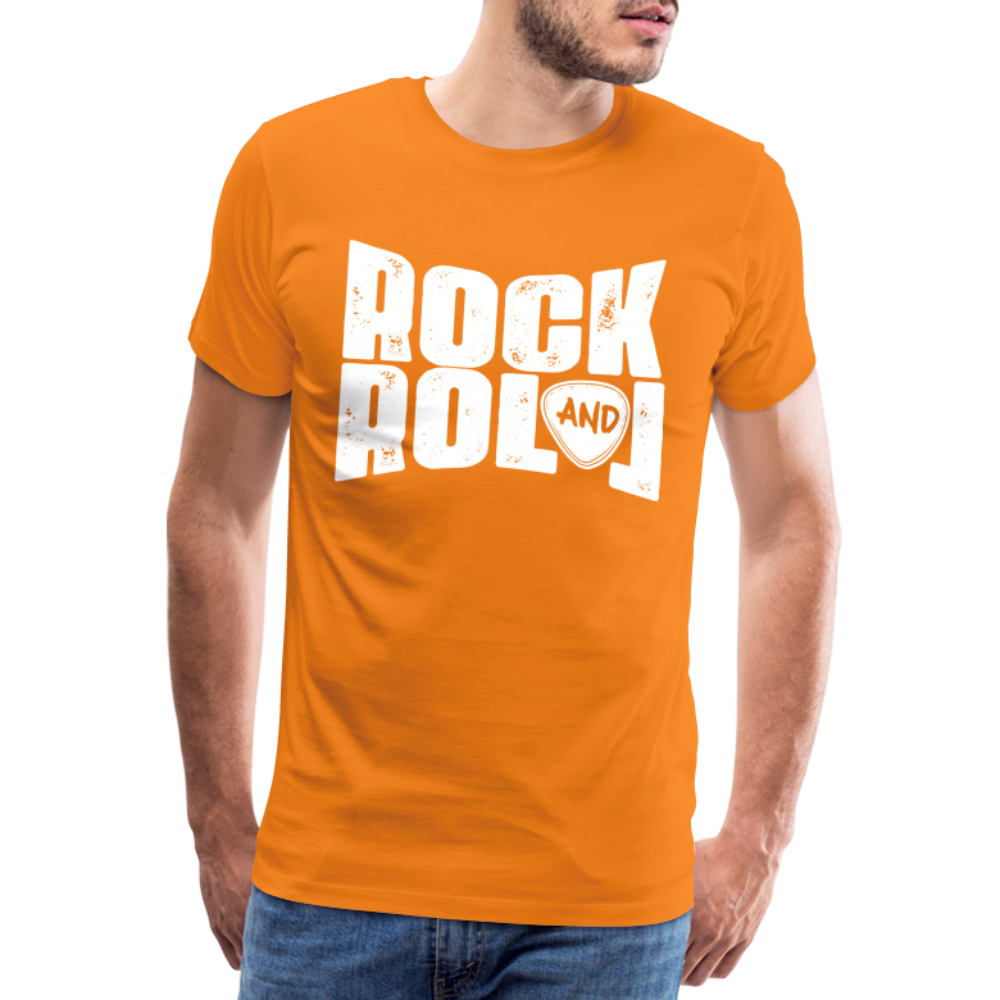 Rock & Roll 10 Premium T-Shirt Herren - Orange
