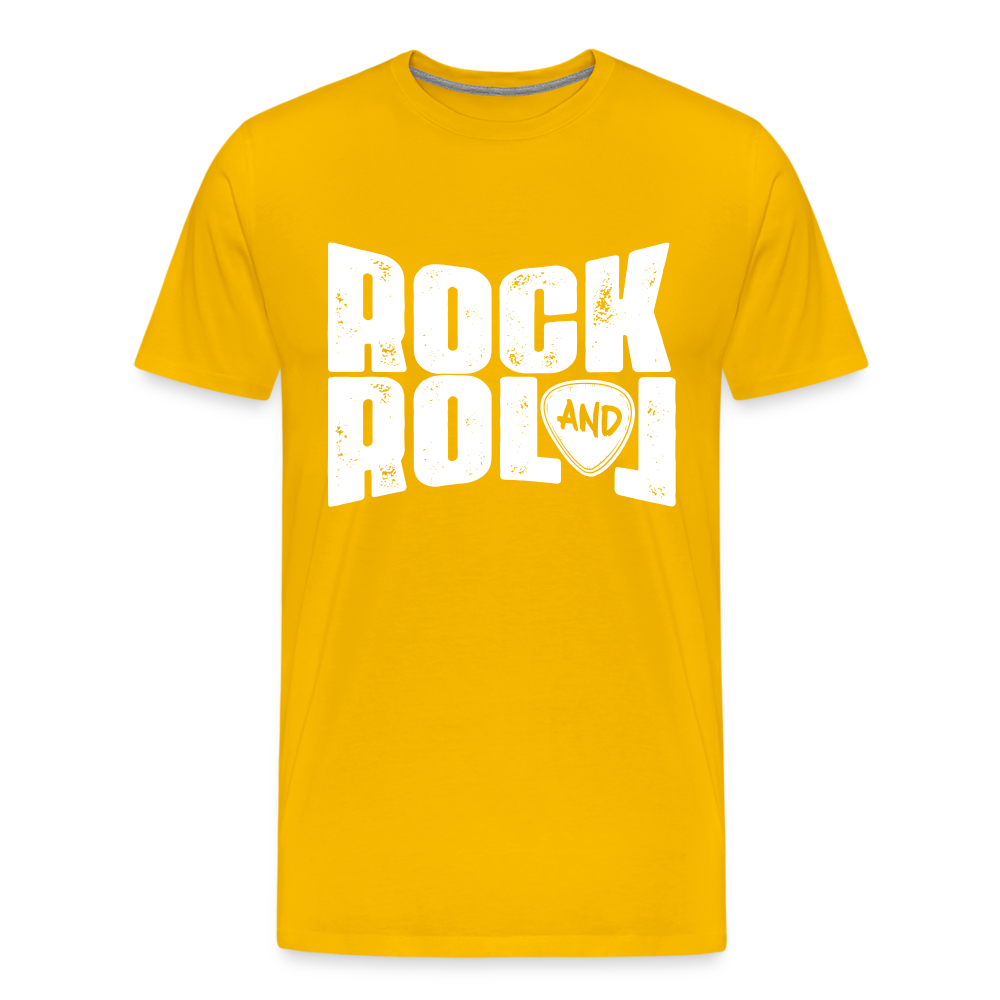 Rock & Roll 10 Premium T-Shirt Herren - Sonnengelb