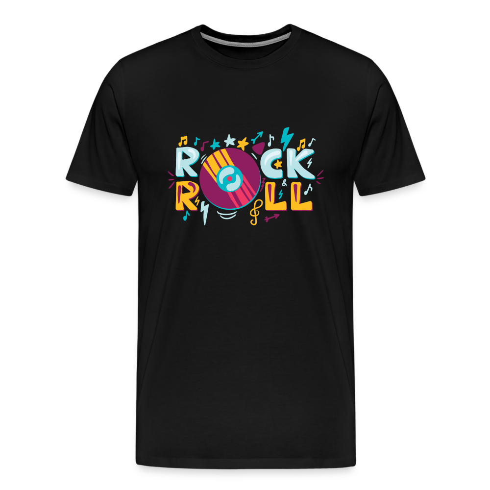 Rock & Roll 12 Premium T-Shirt Herren - Schwarz