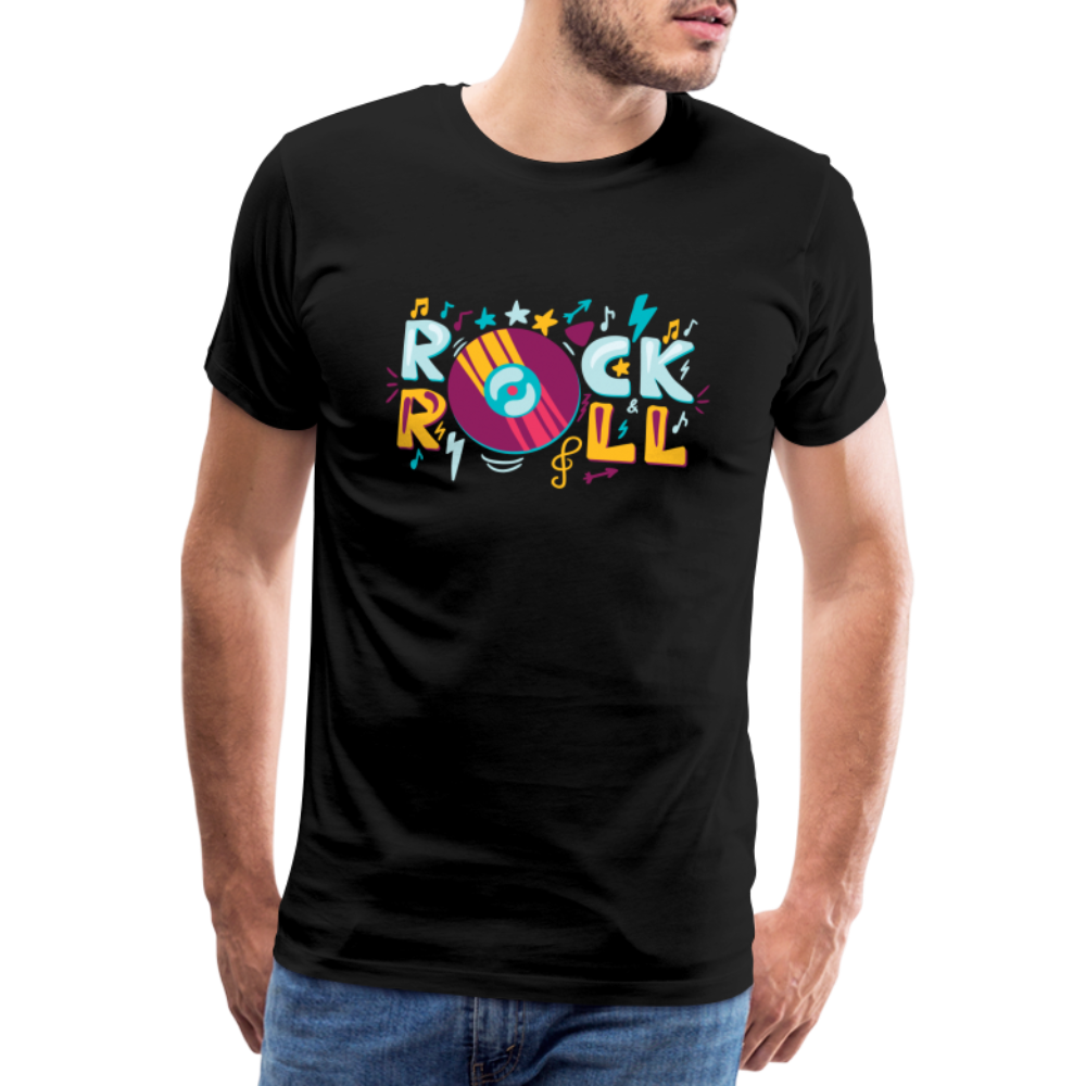 Rock & Roll 12 Premium T-Shirt Herren - Schwarz