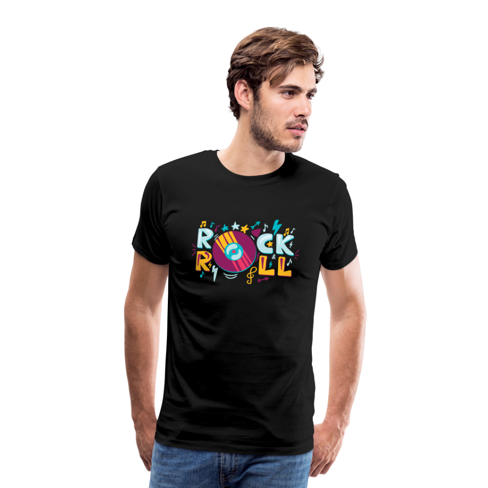 Rock & Roll 12 Premium T-Shirt Herren - Schwarz