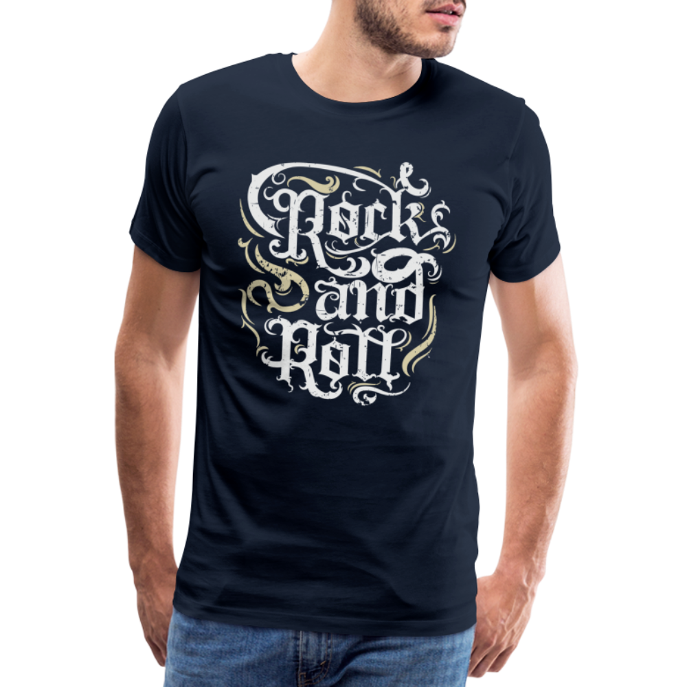 Rock & Roll 13 Premium T-Shirt Herren - Navy