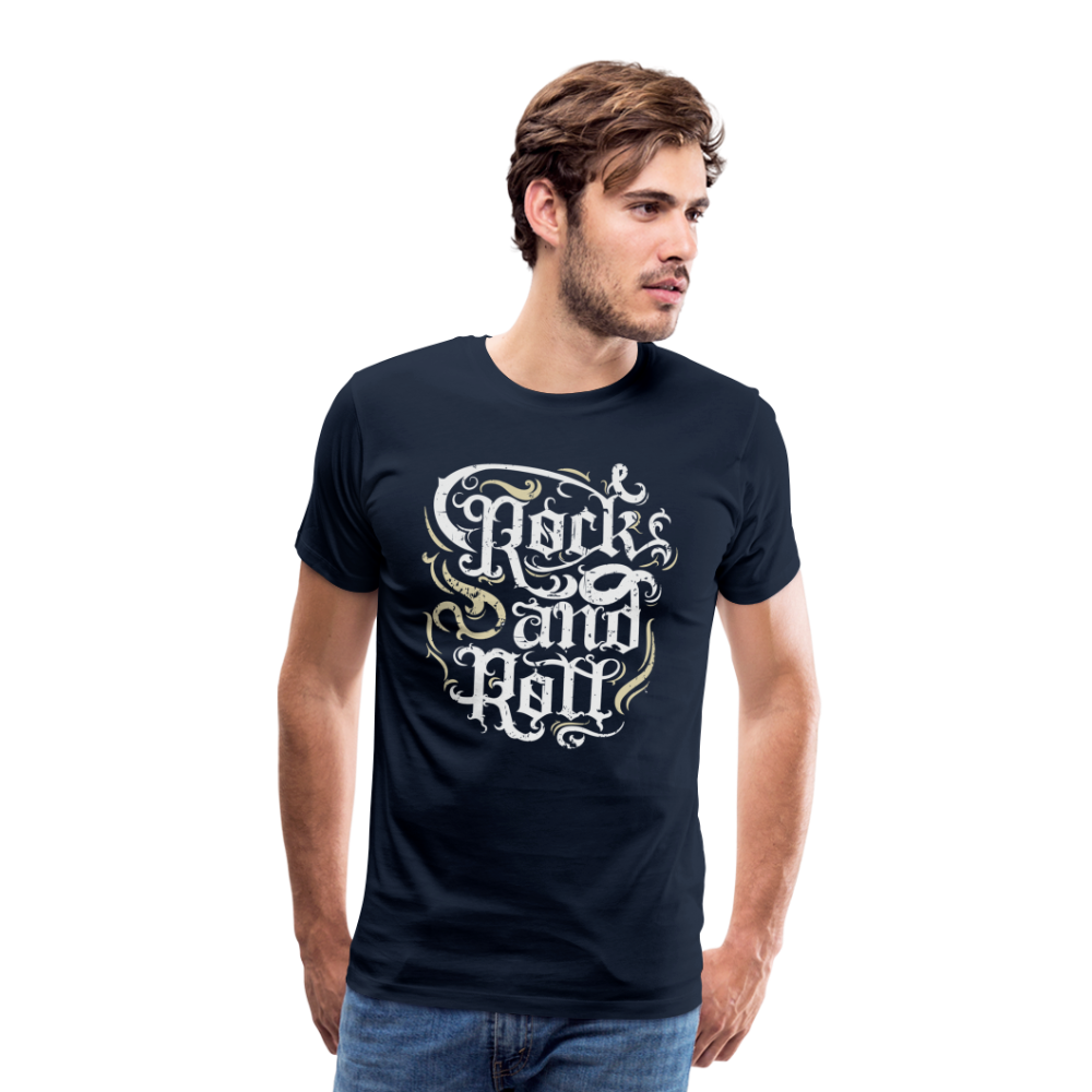 Rock & Roll 13 Premium T-Shirt Herren - Navy