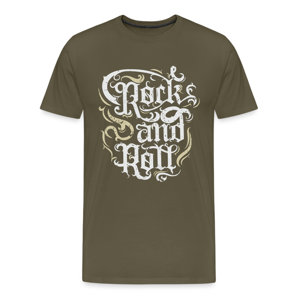 Rock & Roll 13 Premium T-Shirt Herren - Khaki