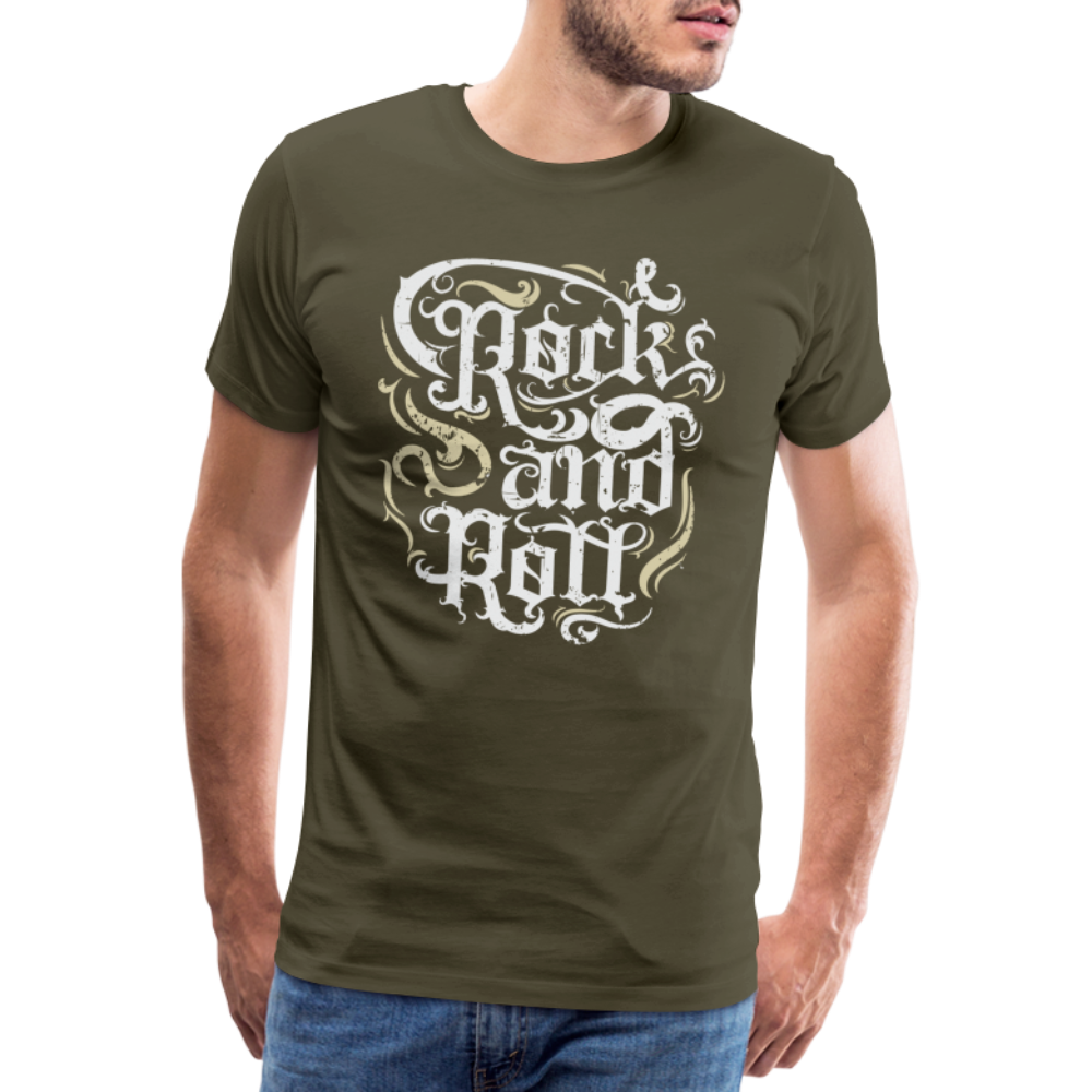 Rock & Roll 13 Premium T-Shirt Herren - Khaki