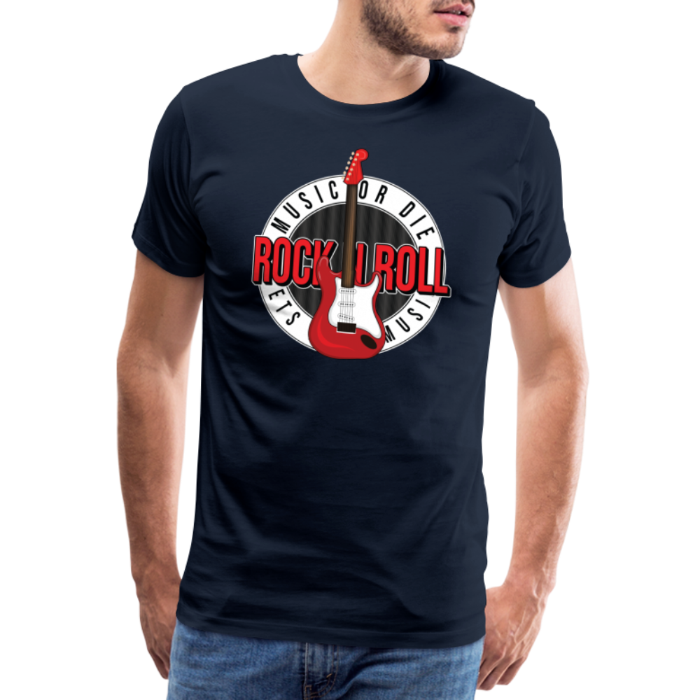 Rock & Roll 14 Premium T-Shirt Herren - Navy