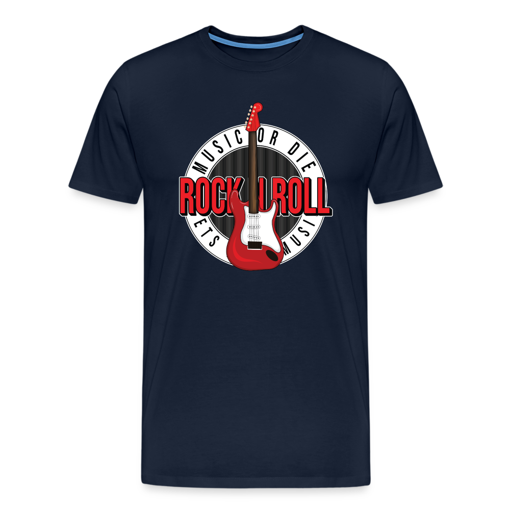 Rock & Roll 14 Premium T-Shirt Herren - Navy