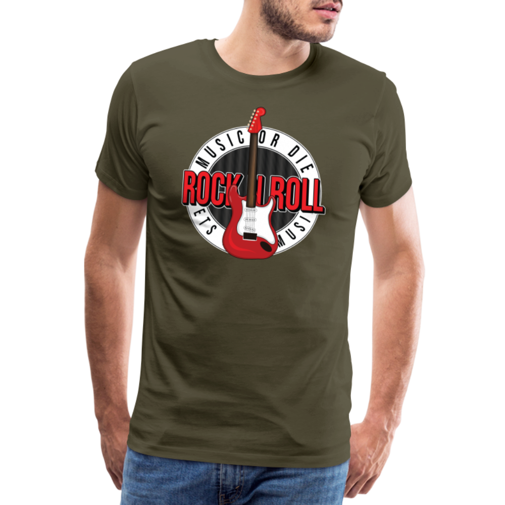 Rock & Roll 14 Premium T-Shirt Herren - Khaki