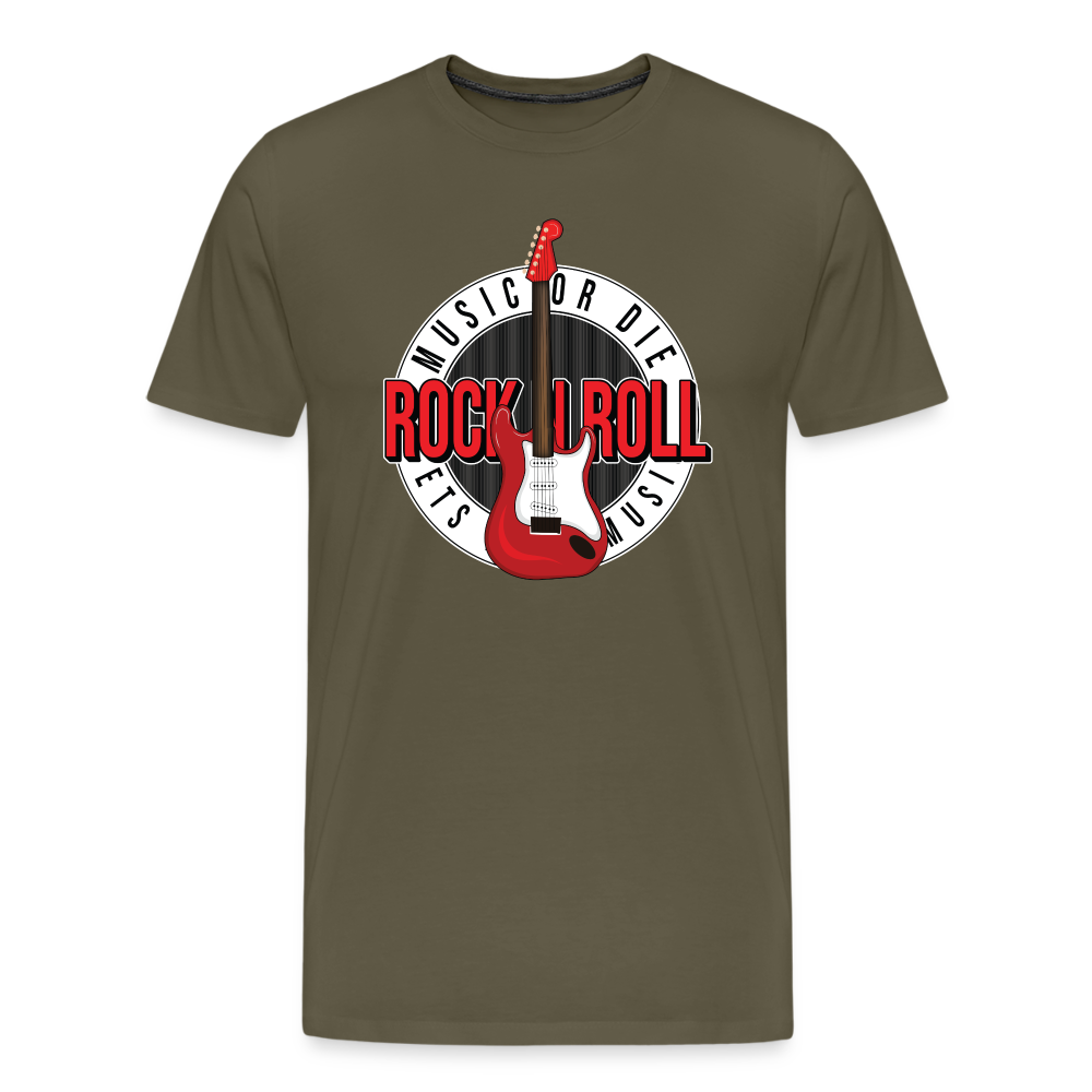 Rock & Roll 14 Premium T-Shirt Herren - Khaki