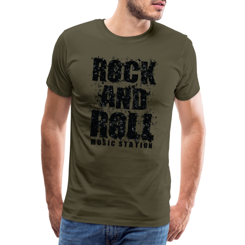 Rock & Roll 15 Premium T-Shirt Herren - Khaki