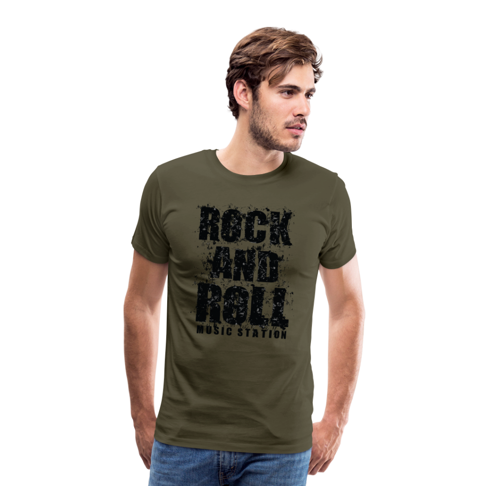 Rock & Roll 15 Premium T-Shirt Herren - Khaki