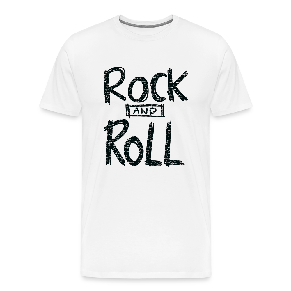 Rock & Roll 16 Premium T-Shirt Herren - Weiß