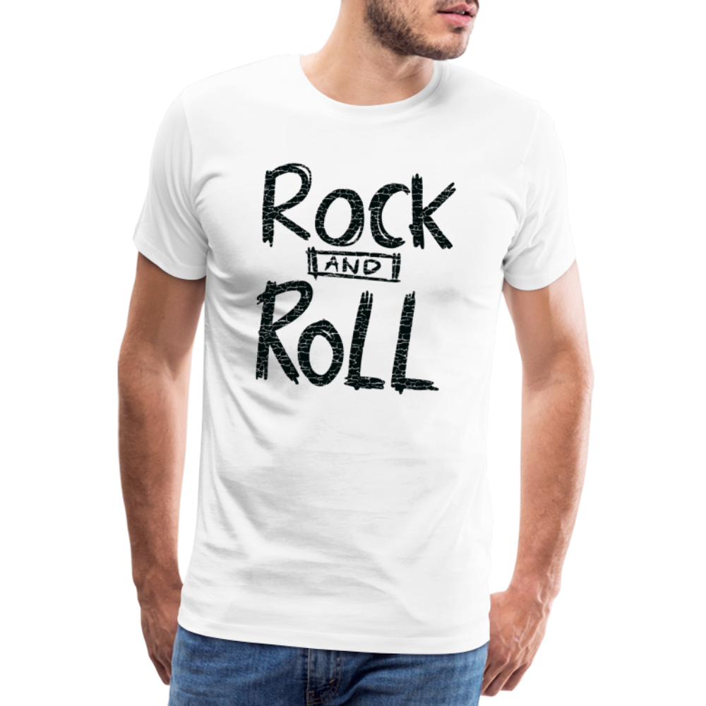 Rock & Roll 16 Premium T-Shirt Herren - Weiß