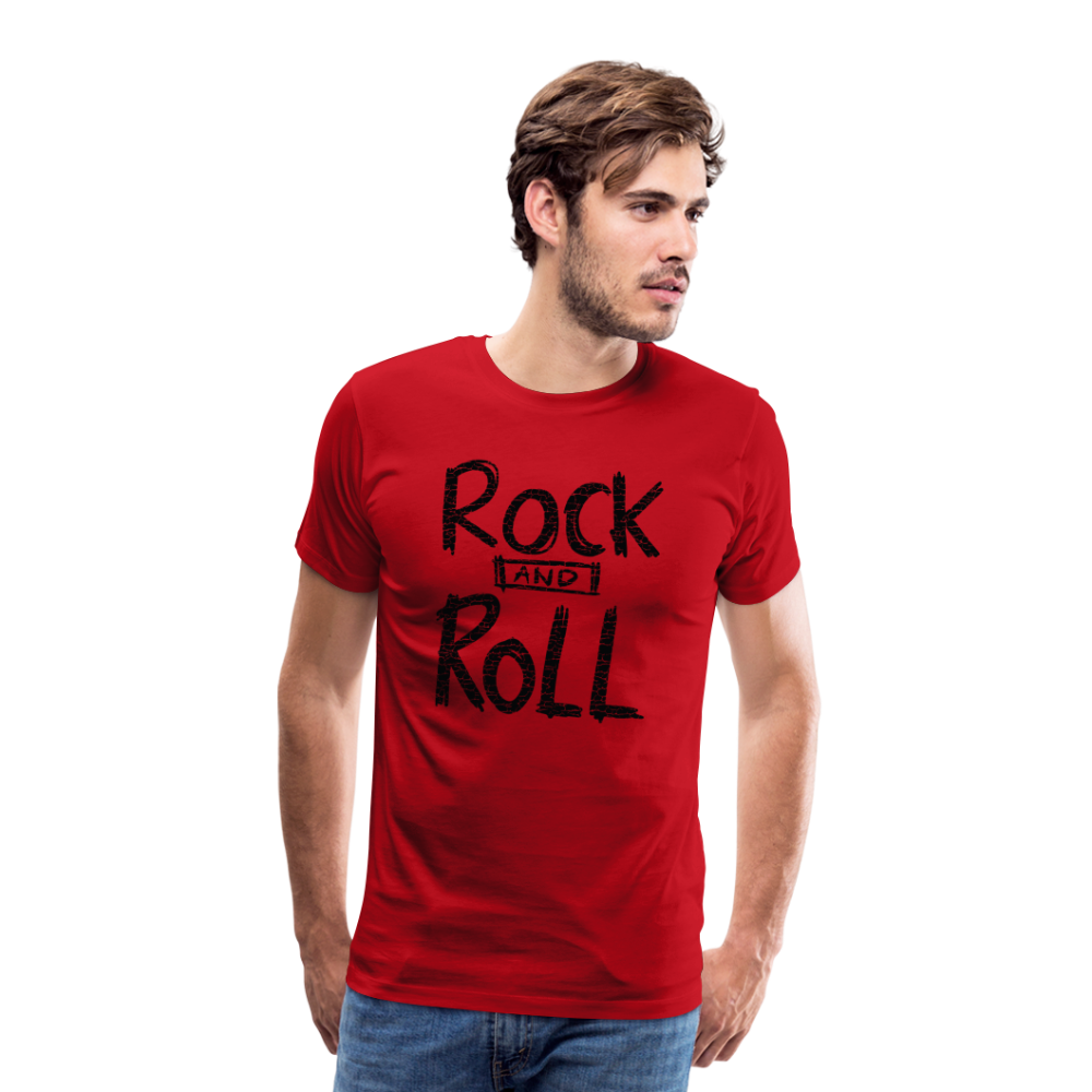Rock & Roll 16 Premium T-Shirt Herren - Rot
