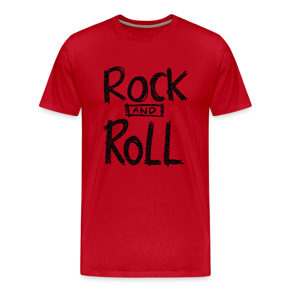 Rock & Roll 16 Premium T-Shirt Herren - Rot