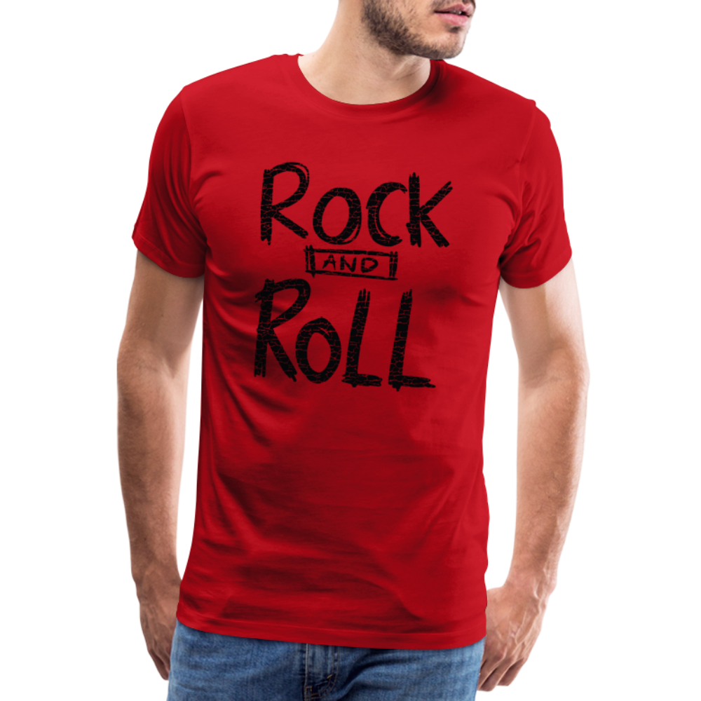 Rock & Roll 16 Premium T-Shirt Herren - Rot