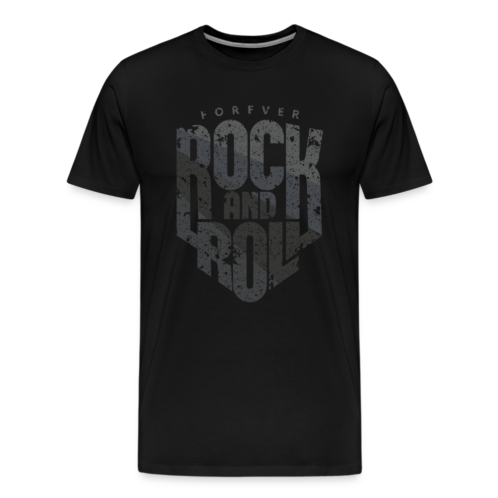 Rock & Roll 18 Premium T-Shirt Herren - Schwarz