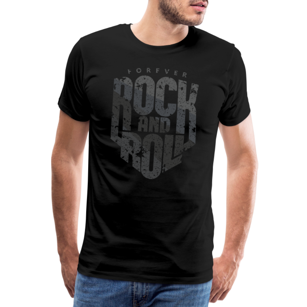 Rock & Roll 18 Premium T-Shirt Herren - Schwarz