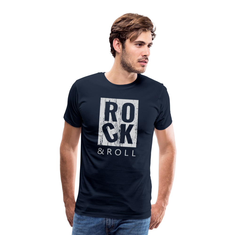 Rock & Roll 17 Premium T-Shirt Herren - Navy