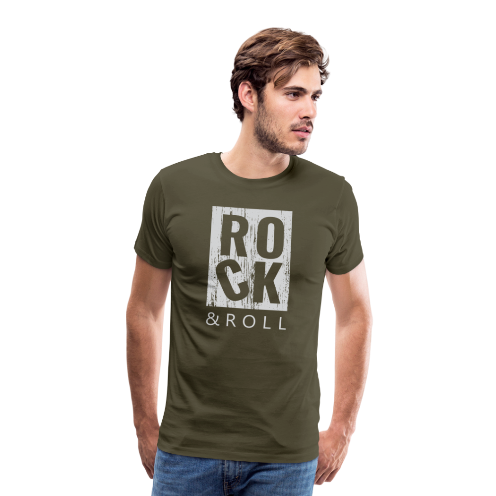 Rock & Roll 17 Premium T-Shirt Herren - Khaki