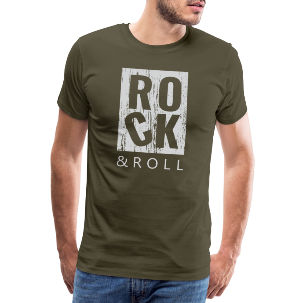 Rock & Roll 17 Premium T-Shirt Herren - Khaki