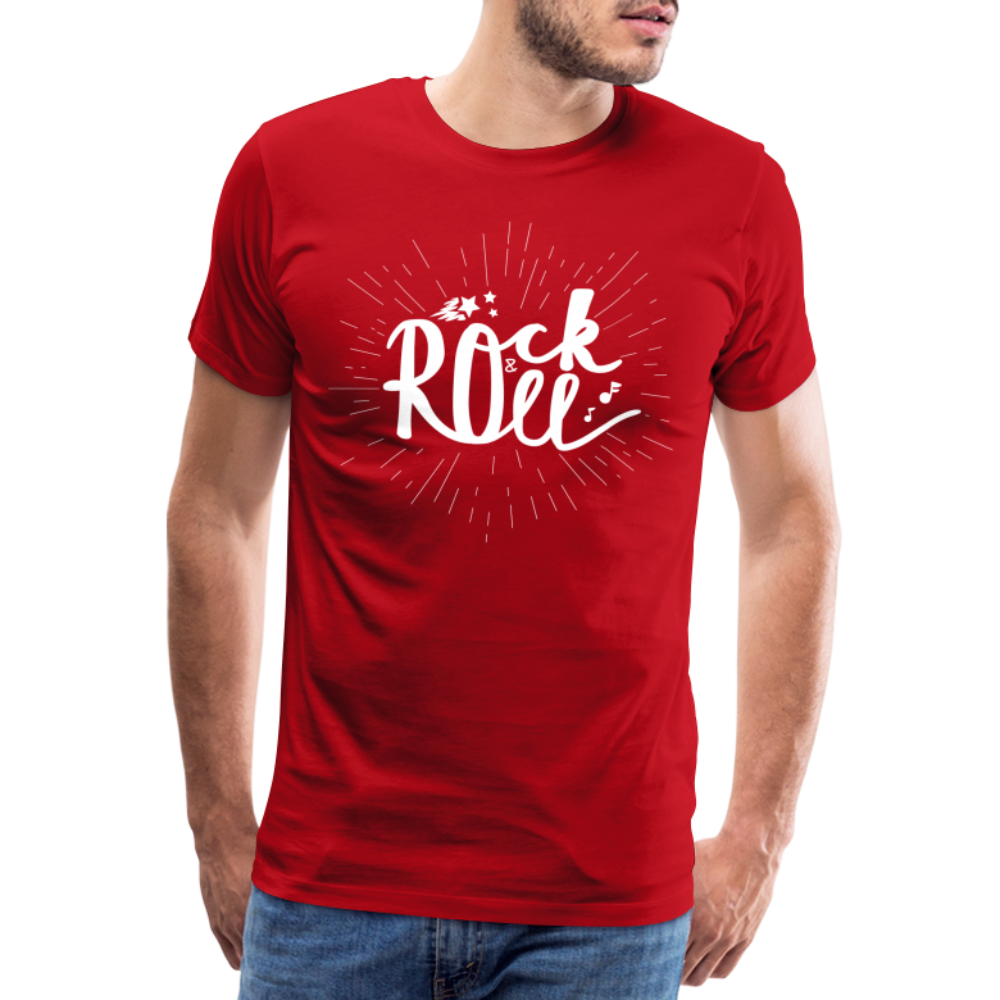 Rock & Roll 20 Premium T-Shirt Herren - Rot