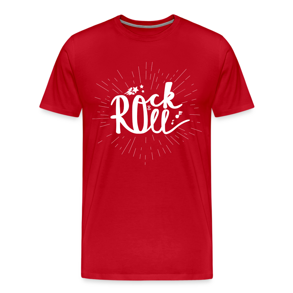 Rock & Roll 20 Premium T-Shirt Herren - Rot