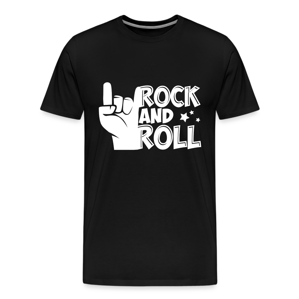 Rock & Roll 22 Premium T-Shirt Herren - Schwarz