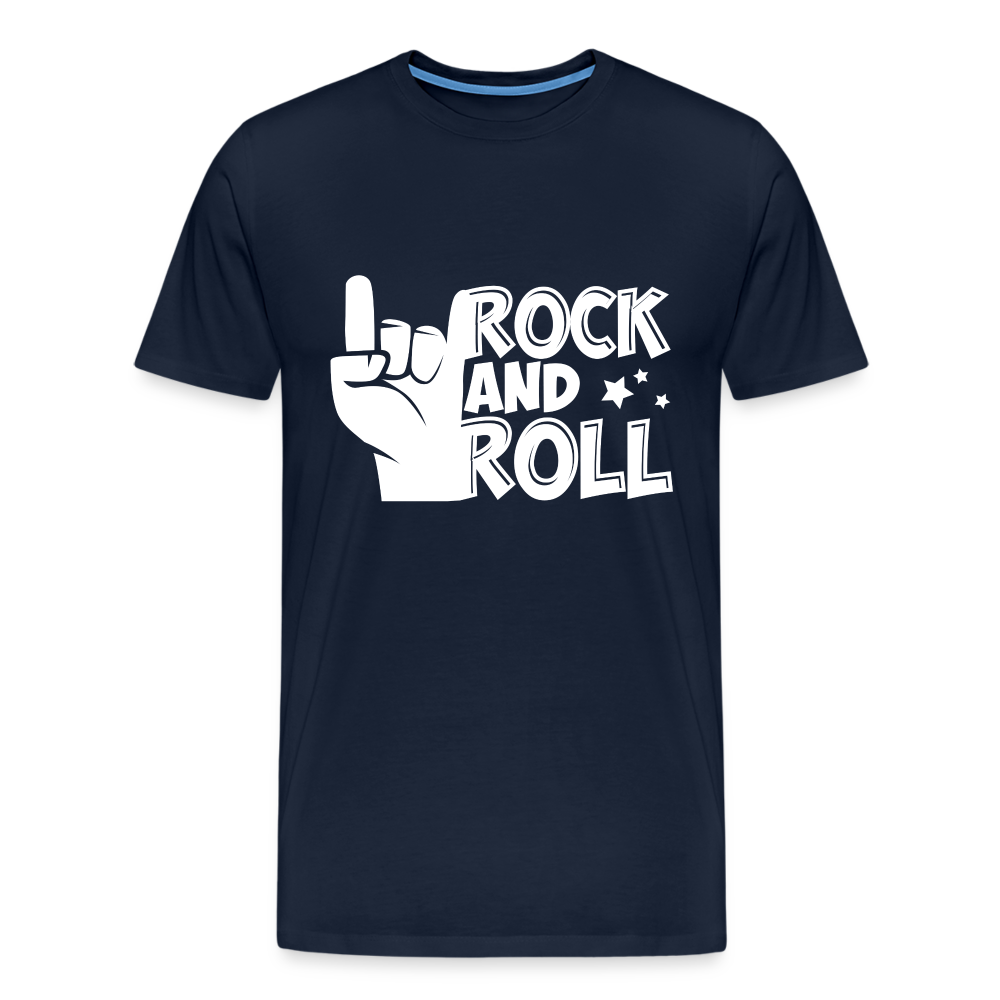 Rock & Roll 22 Premium T-Shirt Herren - Navy