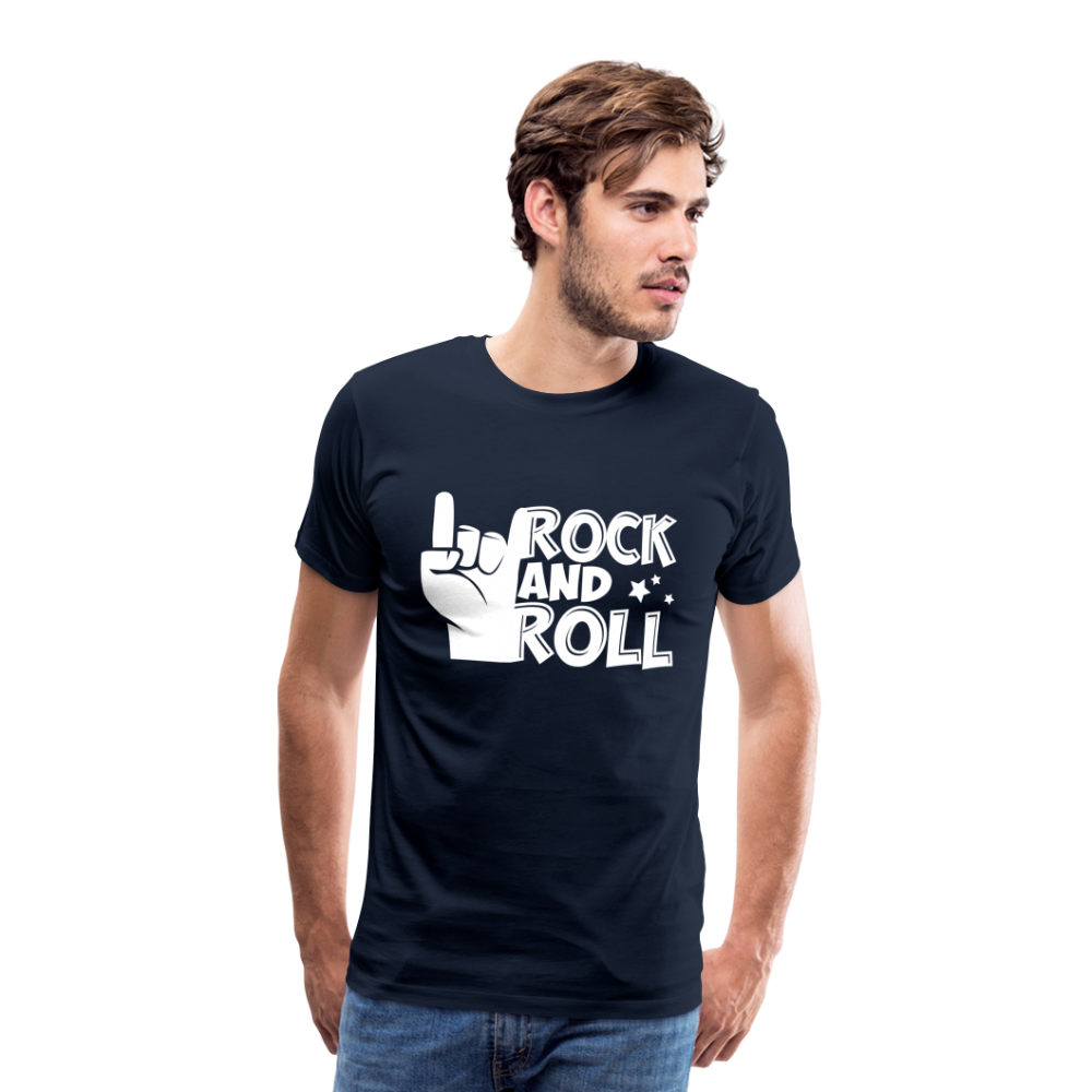 Rock & Roll 22 Premium T-Shirt Herren - Navy