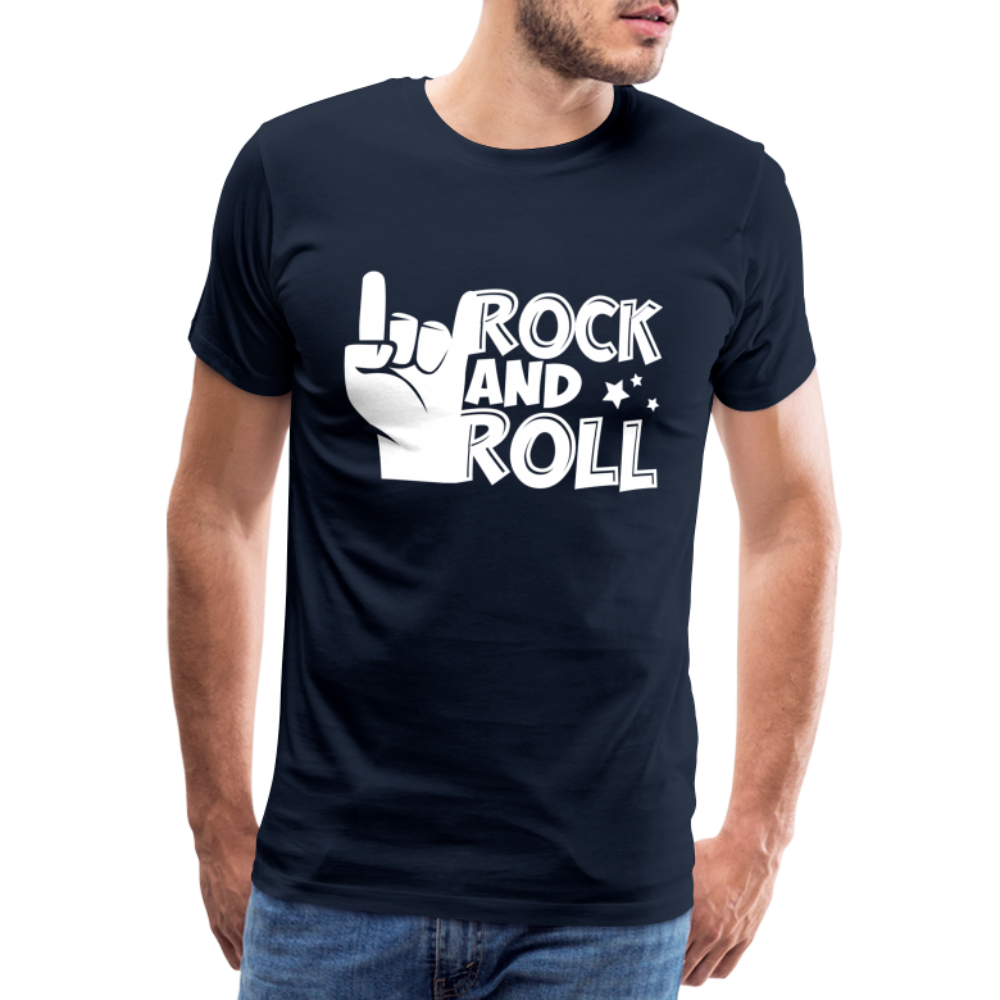 Rock & Roll 22 Premium T-Shirt Herren - Navy