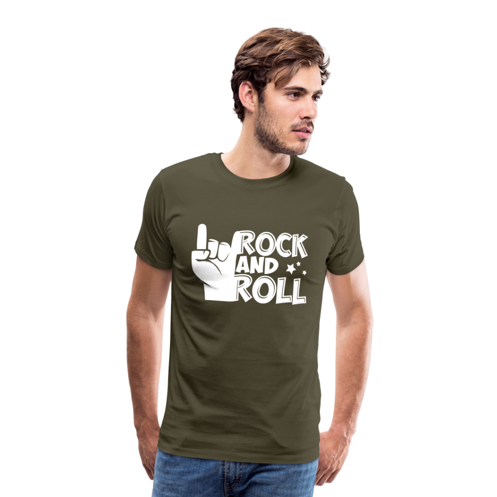 Rock & Roll 22 Premium T-Shirt Herren - Khaki