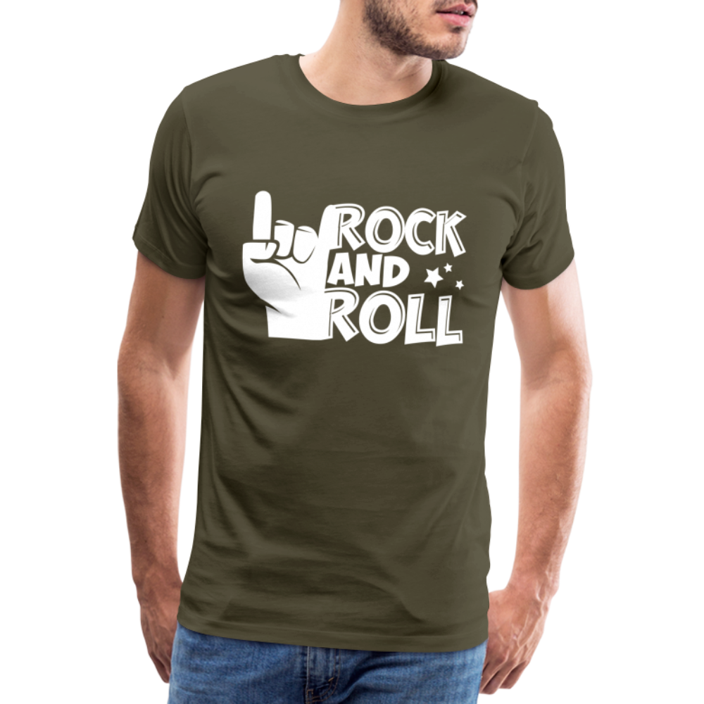 Rock & Roll 22 Premium T-Shirt Herren - Khaki