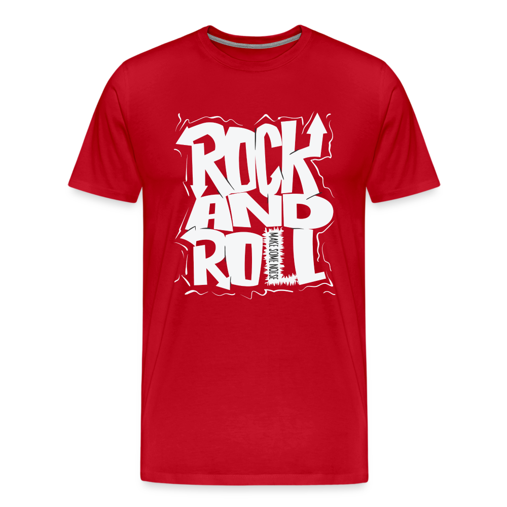 Rock & Roll 23 Premium T-Shirt Herren - Rot