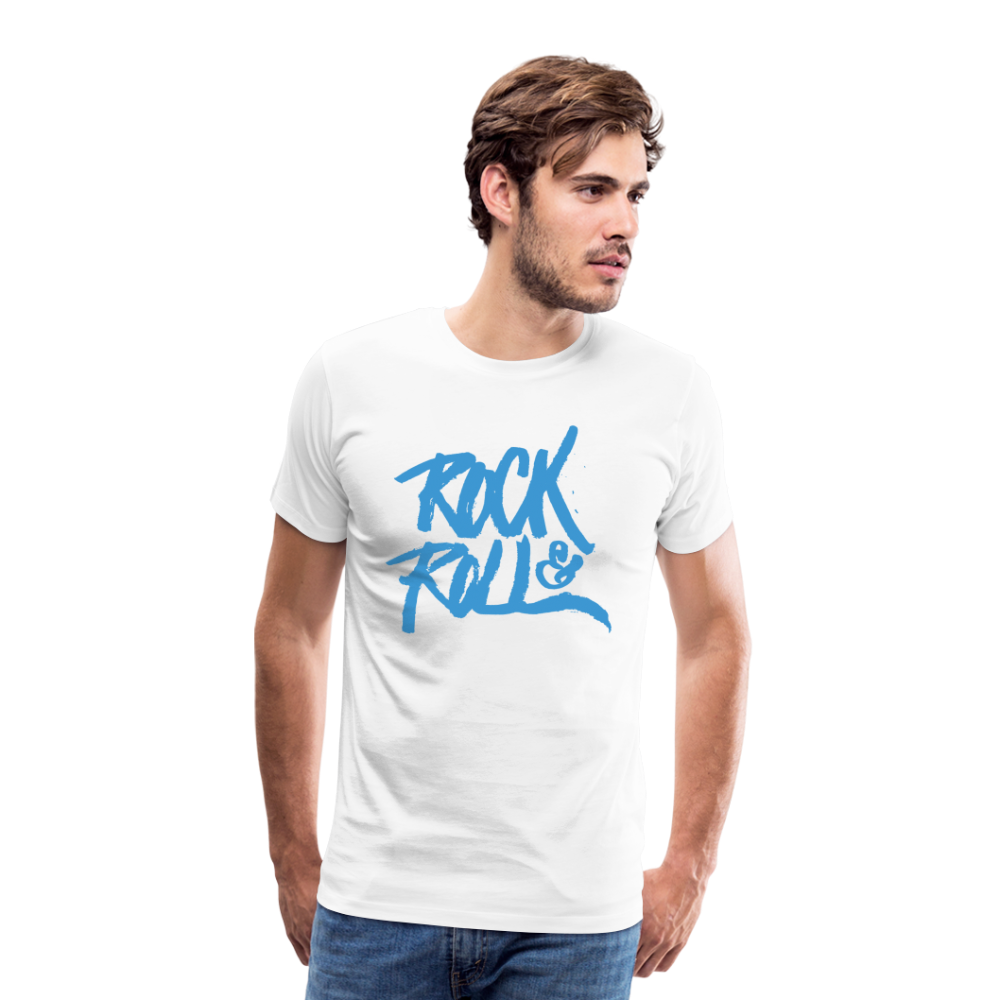 Rock & Roll 25 Premium T-Shirt Herren - Weiß