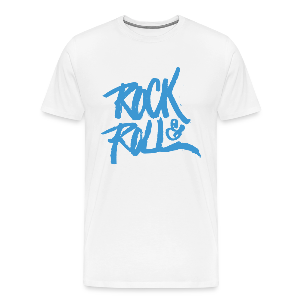 Rock & Roll 25 Premium T-Shirt Herren - Weiß
