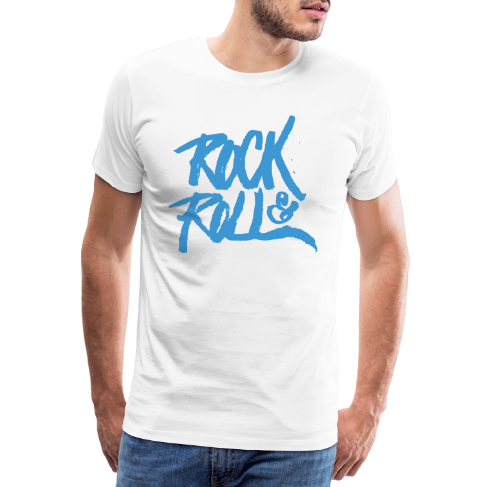 Rock & Roll 25 Premium T-Shirt Herren - Weiß