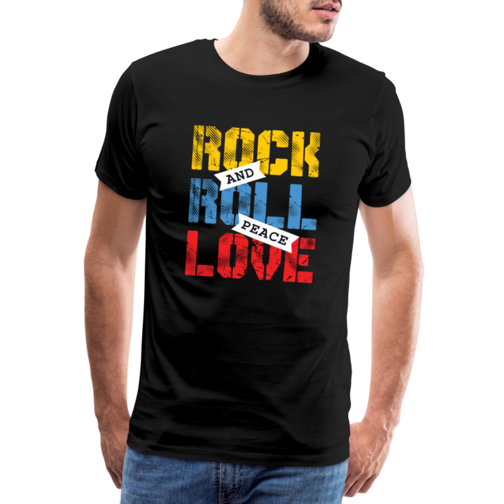 Rock & Roll 26 Premium T-Shirt Herren - Schwarz