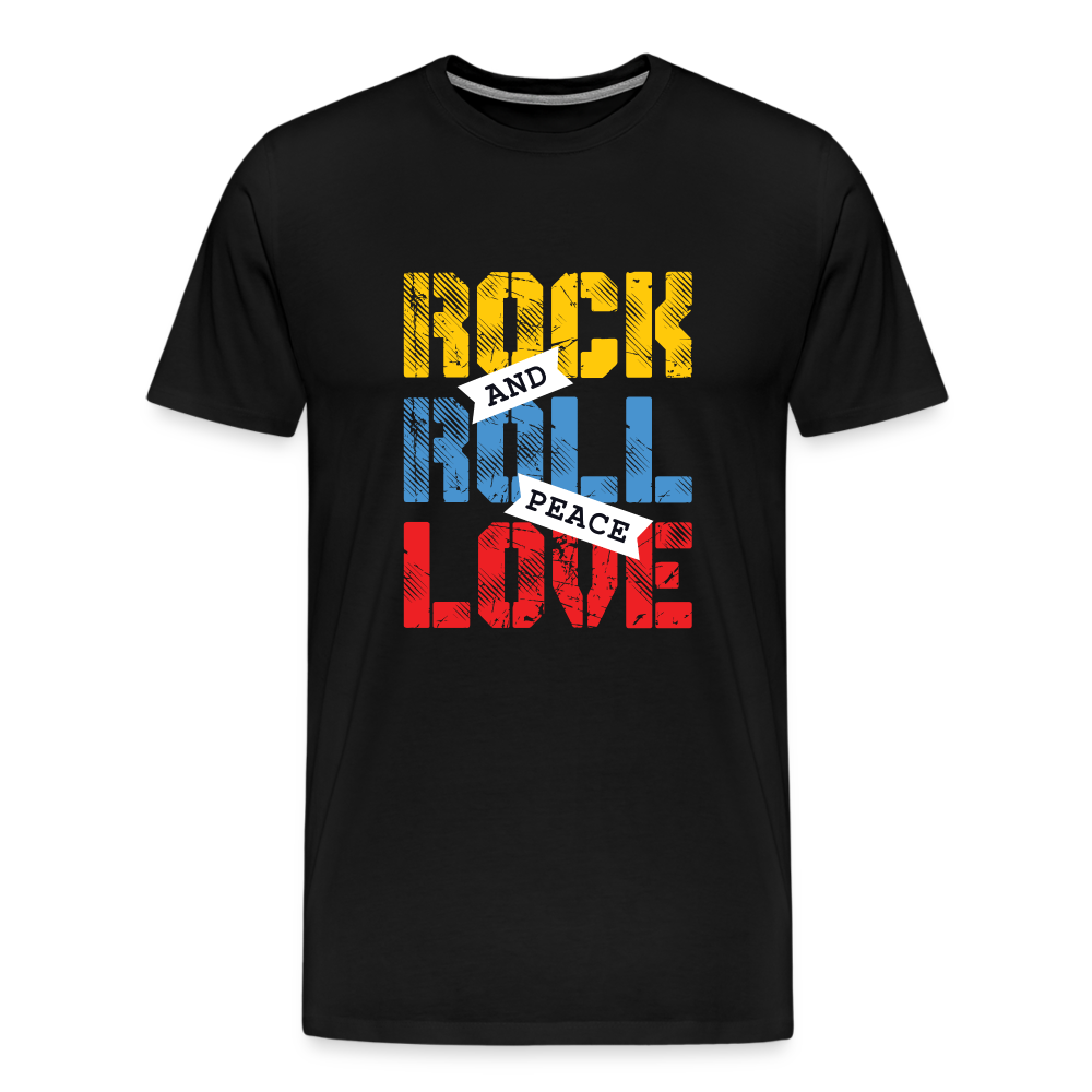 Rock & Roll 26 Premium T-Shirt Herren - Schwarz