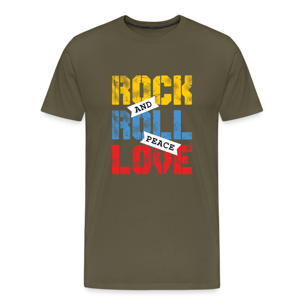 Rock & Roll 26 Premium T-Shirt Herren - Khaki