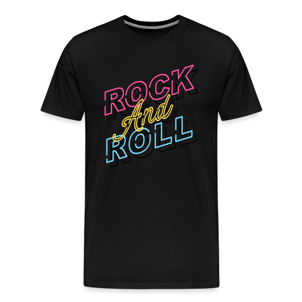 Rock & Roll 28 Premium T-Shirt Herren - Schwarz