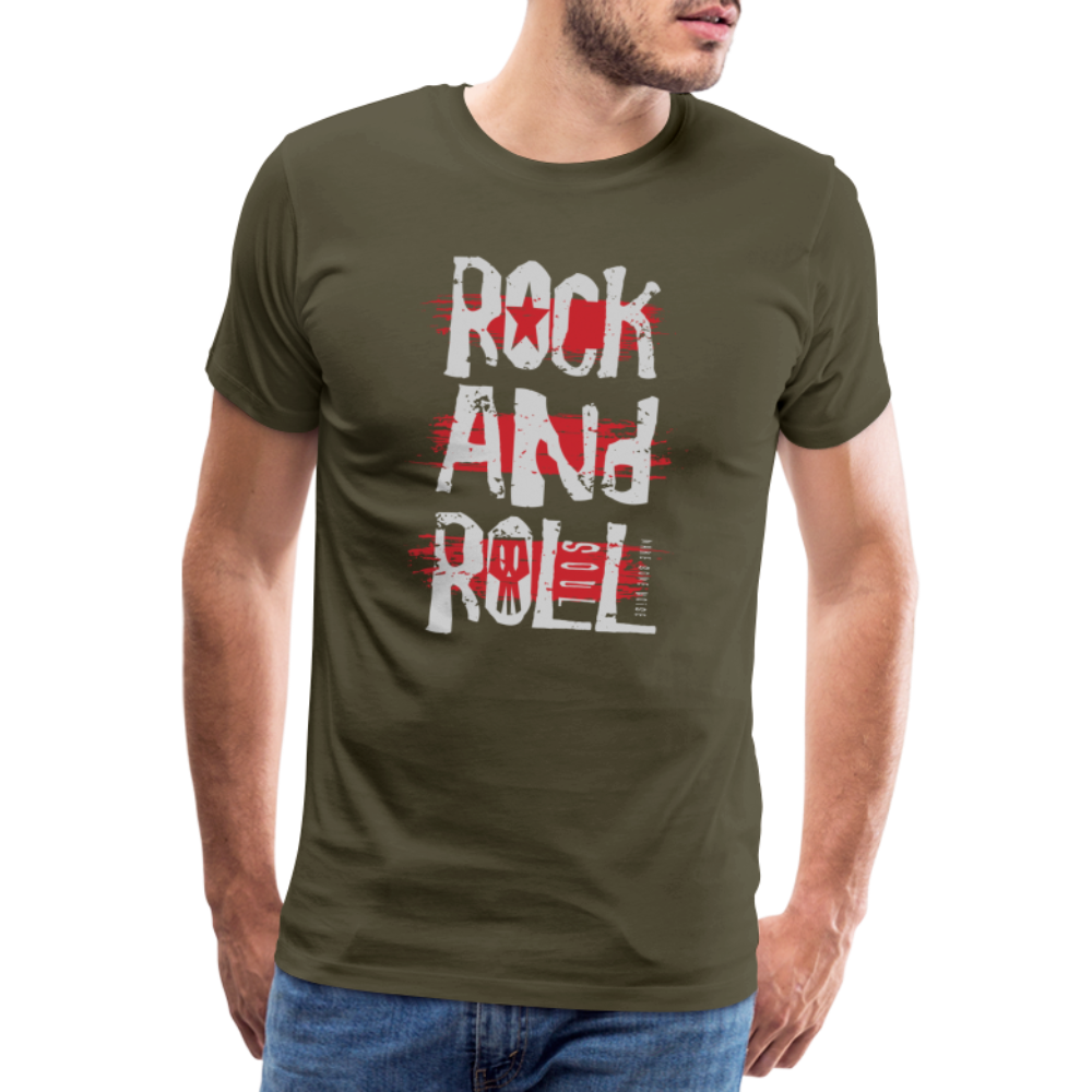 Rock & Roll 29 Premium T-Shirt Herren - Khaki