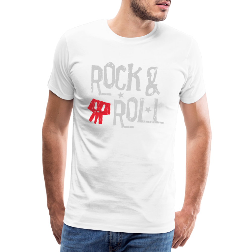 Rock & Roll 30 Premium T-Shirt Herren - Weiß