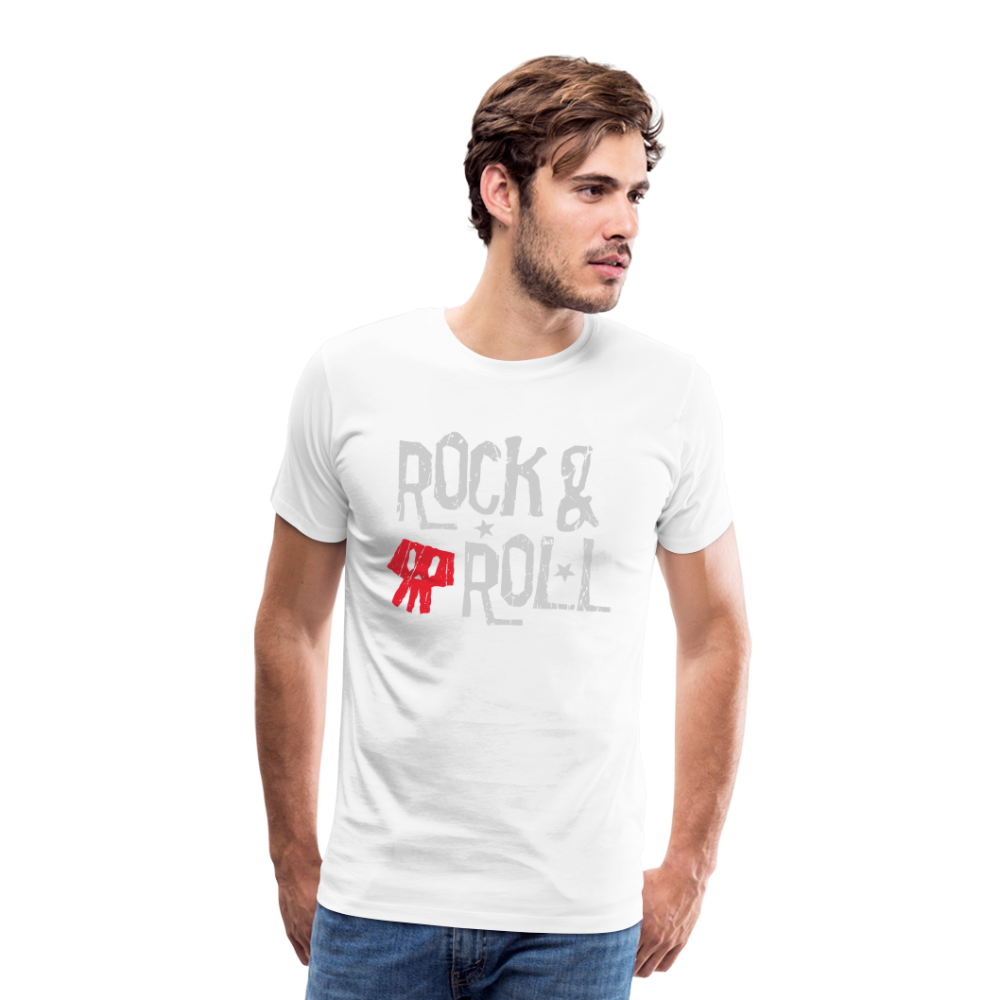 Rock & Roll 30 Premium T-Shirt Herren - Weiß