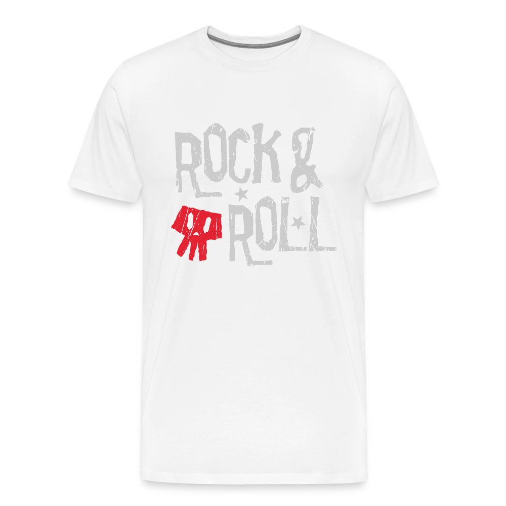 Rock & Roll 30 Premium T-Shirt Herren - Weiß