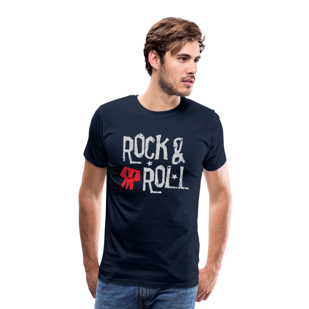 Rock & Roll 30 Premium T-Shirt Herren - Navy