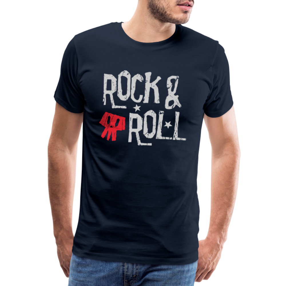 Rock & Roll 30 Premium T-Shirt Herren - Navy