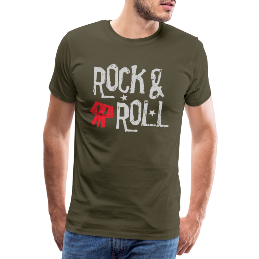 Rock & Roll 30 Premium T-Shirt Herren - Khaki