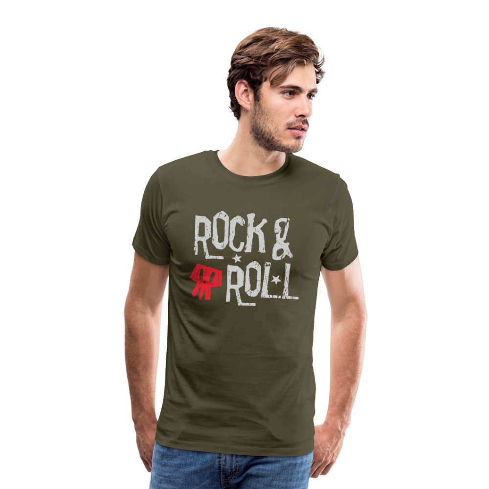 Rock & Roll 30 Premium T-Shirt Herren - Khaki